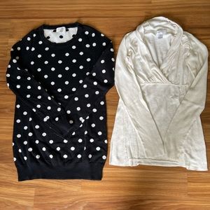 Motherhood Maternity medium sweaters.